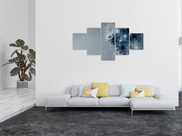 Obraz - Něžné květy (125x70 cm)