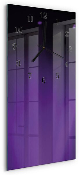 Skleněné hodiny vertikální Vzor zsppc-30x60-00174639