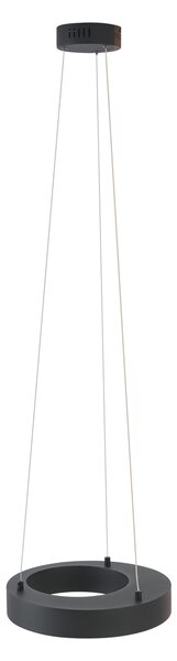 Moderní závěsné svítidlo černé 35 cm s 3-stupňovým stmíváním - Organici