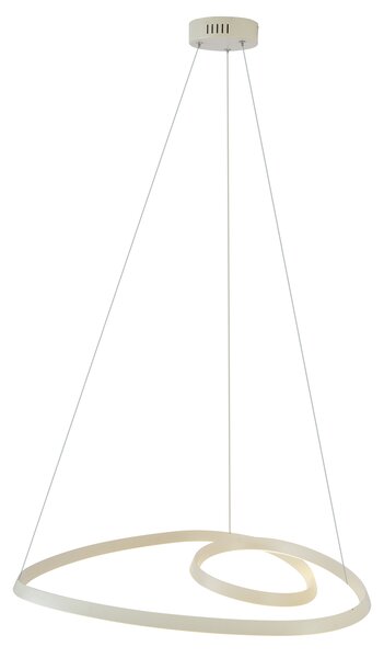 Skandinávské závěsné svítidlo béžové 72 cm vč. LED s 3-stupňovým stmíváním - Circuit