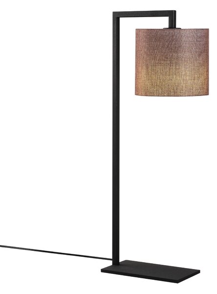 ASIR Stolní lampa PROFIL hnědá černá