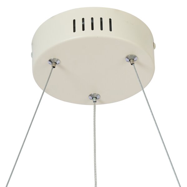 Skandinávské závěsné svítidlo béžové 72 cm vč. LED s 3-stupňovým stmíváním - Circuit