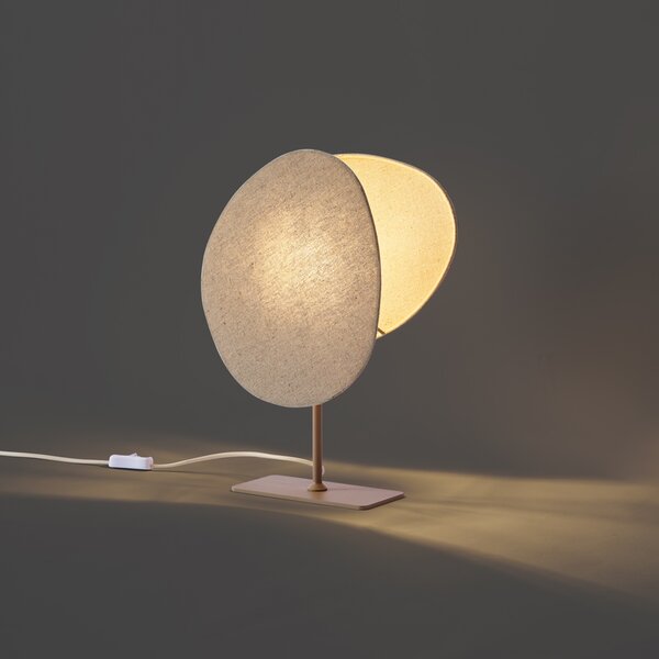 Japandi stolní lampa béžová - Organica