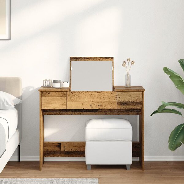 Zrcadlo s umyvadlem, starý design, rozměry 100x45x76 cm, moderní nábytek