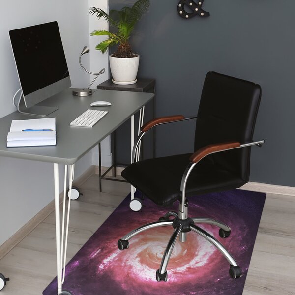 Podložka pod kancelářskou židli space vortex