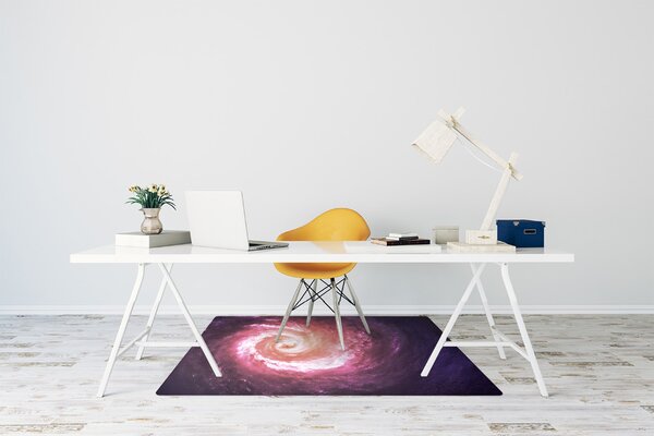 Podložka pod kancelářskou židli space vortex