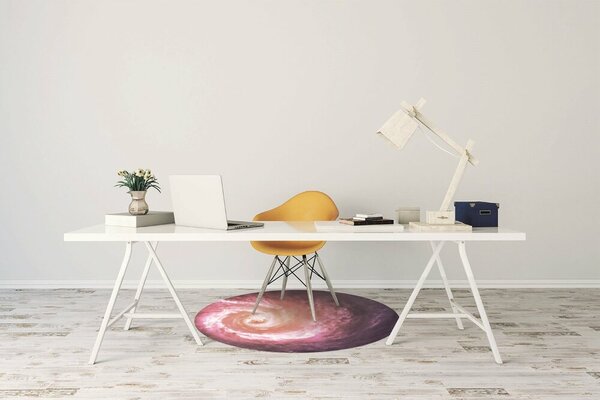 Podložka pod kancelářskou židli space vortex