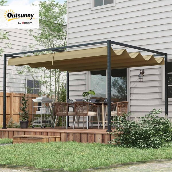 Pergola – Krytá terasa – Pavilon – Venkovní prostor – Střecha s posuvnými lamelami