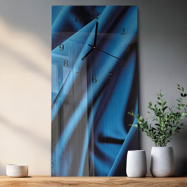 Skleněné hodiny vertikální Materiál zsppc-30x60-00183781