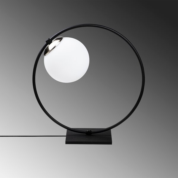 ASIR Stolní lampa DOLUNAY černá bílá