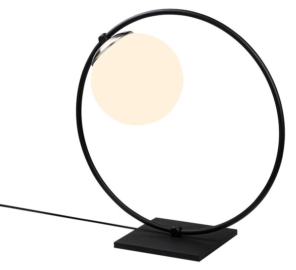 ASIR Stolní lampa DOLUNAY černá bílá