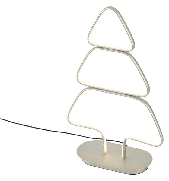 Vánoční stolní lampa ocelová vánoční stromek vč. LED - Arbre
