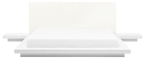 Bílá postel 160 x 200 cm ZEN