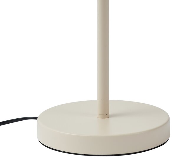 Retro stolní lampa béžová ocel 45 cm - Pauly