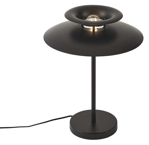 Retro stolní lampa černá ocel 45 cm - Pauly