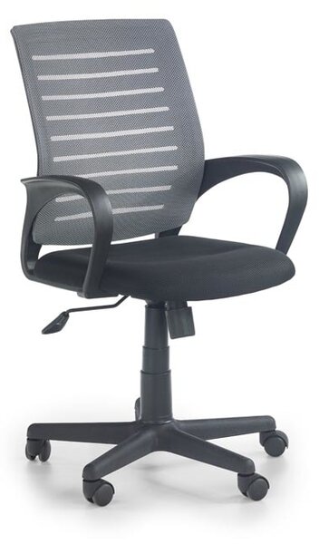 Halmar Kancelářská židle SANTANA, černá/šedá