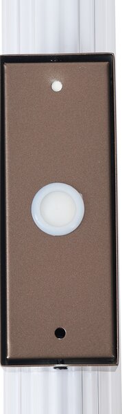 Retro nástěnná lampa bronzová 80,4 cm vč. LED IP44 - Coco