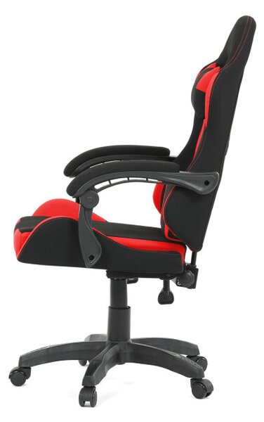 Herní židle černá / červená KA-R209 RED