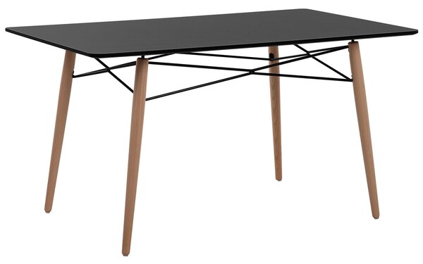 Jídelní stůl BIONDI Černý buk 140 cm 80 cm