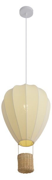 Dětské závěsné svítidlo béžové Horkovzdušný balón - Air Balloon