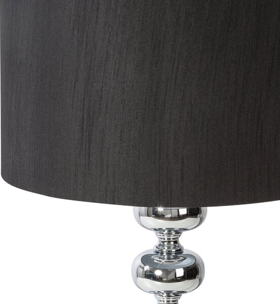 STOLNÍ LAMPA NIKI 36X23X61 CM ČERNÁ