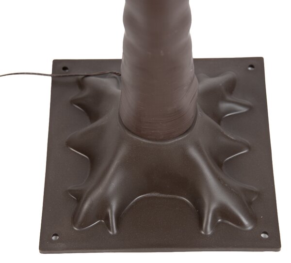 Vánoční stojací lampa hnědý strom 180 cm vč. LED s časovačem IP44 - Ki