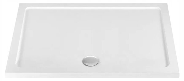 Rea Savoy obdélníková sprchová vanička se sifonem 100x80 cm bílá REA-K5332