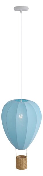 Dětské závěsné svítidlo Modrý horkovzdušný balón - Air Balloon