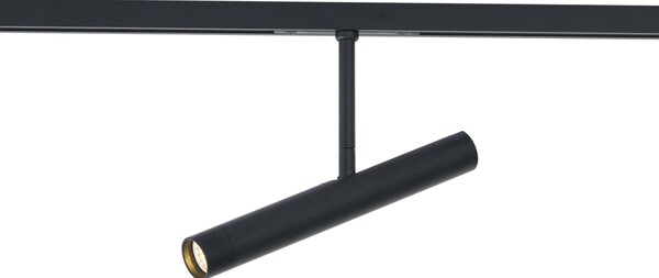 Moderní bodové svítidlo černé pro 1fázový kolejnicový systém - Slimline Avery