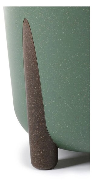 PLASTOVÝ KVĚTINÁČ MOSS ECO 25X26 CM ZELENÁ