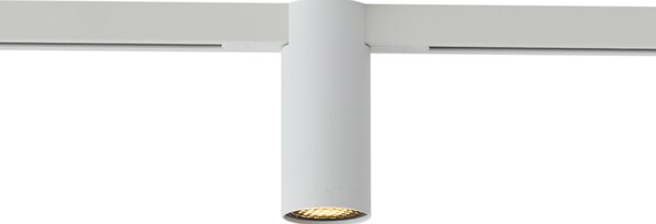 Moderní bodové svítidlo bílé pro 1fázový kolejnicový systém GU10 35mm - Slimline Nubee Honey