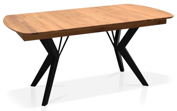 Rozkládací jídelní stůl masiv dub Elyssea 160/210x90