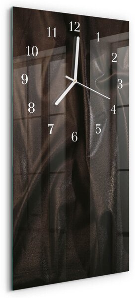 Skleněné hodiny vertikální Samet zsppb-30x60-00092577