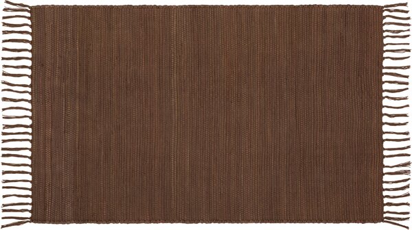 RUČNĚ TKANÝ KOBEREC, 70/120 cm, hnědá Boxxx - Vlněné koberce