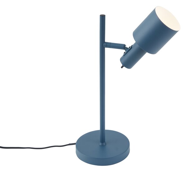 Moderní stolní lampa modrá - Stijn