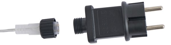 Vánoční stromek bílý vč. LED IP44 - Puno