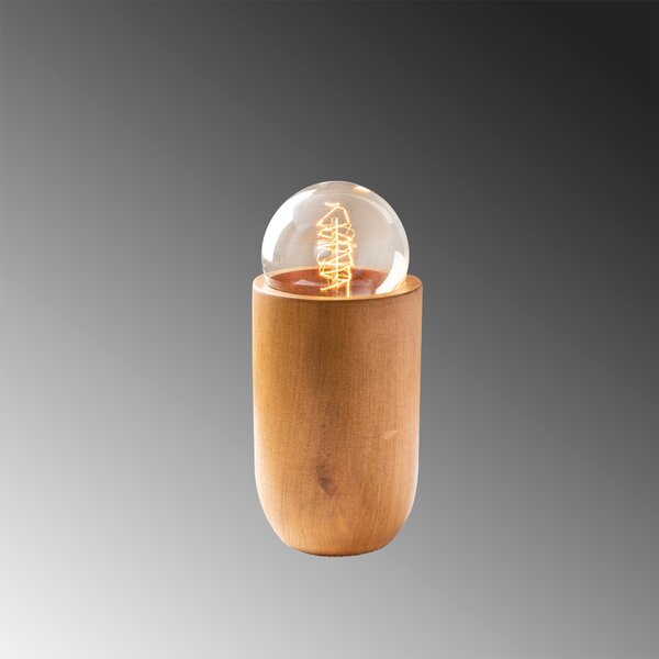 ASIR Stolní lampa KAVUK přírodní dřevo