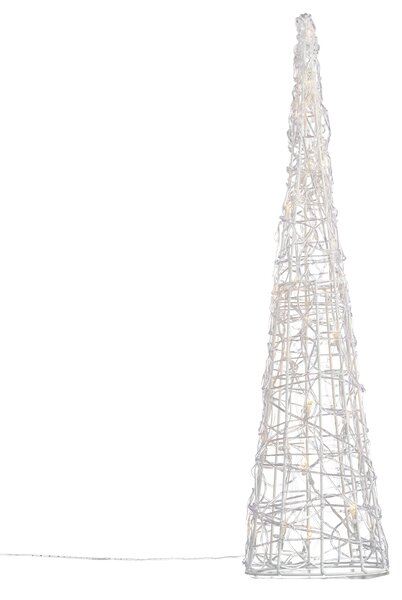 Vánoční stromek průhledný 60 cm vč. LED IP44 - Coni
