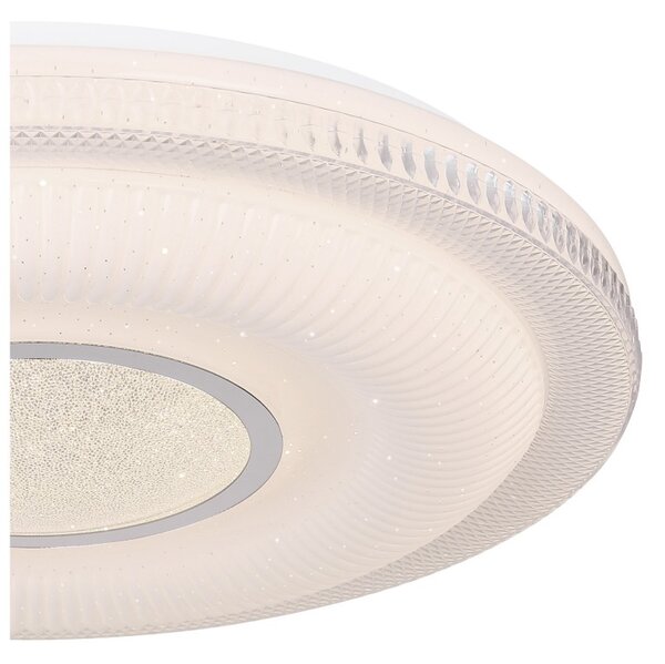 Globo 48007FSH-30 LED přisazené stropní svítidlo Magnifique 1x30W | 2300lm | 3000-6500K - s dálkovým ovladačem