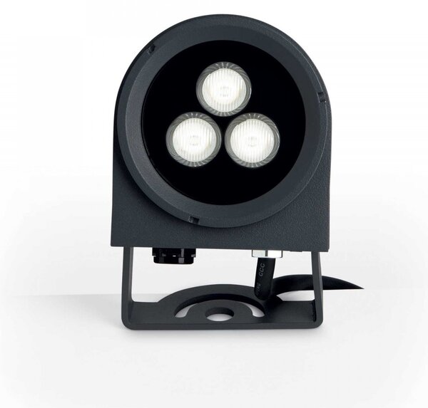 Ideal Lux 261287 LED venkovní reflektor Ulex 1x8,5W | 640lm | 3000K - antracit