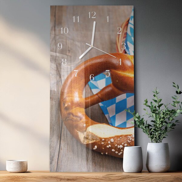 Skleněné hodiny vertikální Preclík zsppb-30x60-00089769