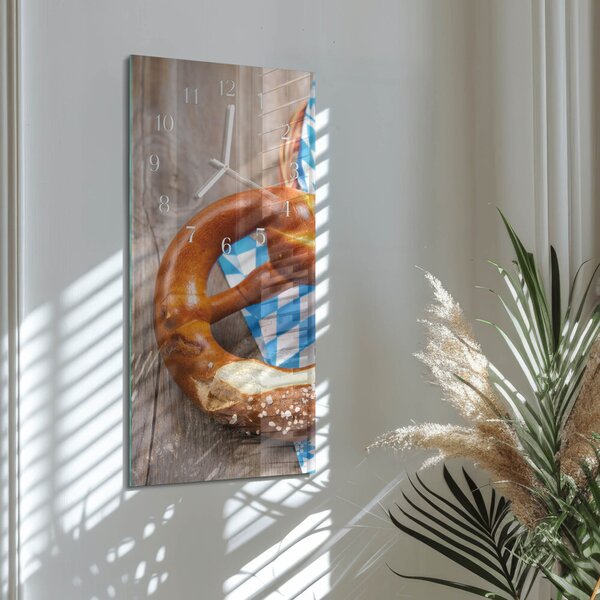 Skleněné hodiny vertikální Preclík zsppb-30x60-00089769