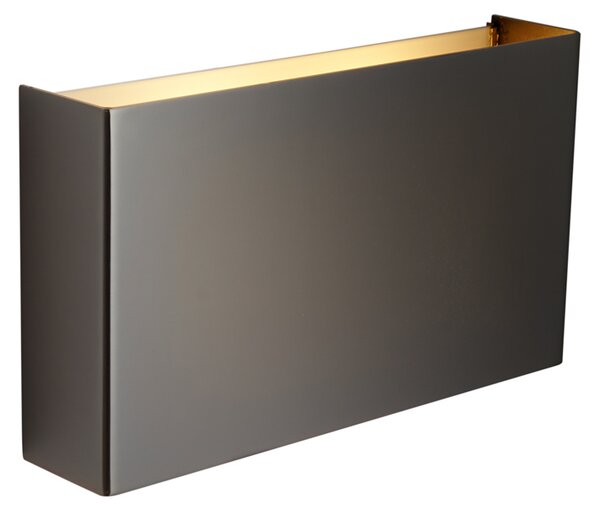 Moderní nástěnné svítidlo Gunmetal 2-Lights - Otan