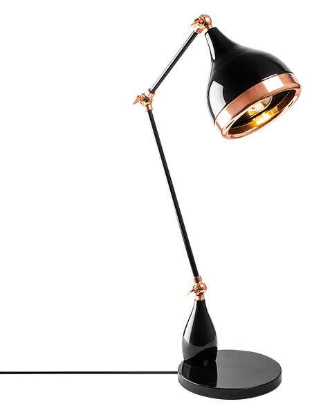 ASIR Stolní lampa YILDO černá měděná