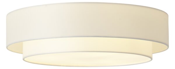 Moderní stropní svítidlo bílé 50cm 3-světelné - Drum Duo