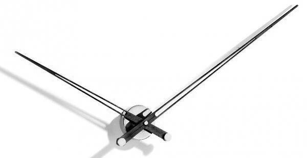 Designové nástěnné hodiny Nomon Axioma Wenge 105cm