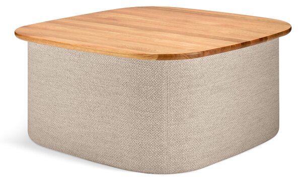 LD SEATING - Stolek DAFNA DAF-T320-U-W s dřevěnou deskou