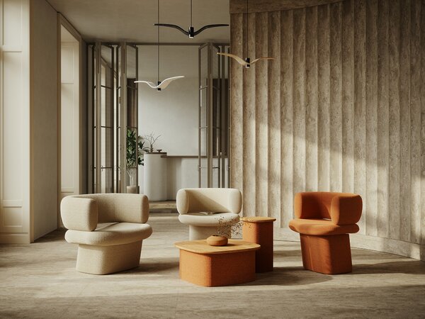 LD SEATING - Stolek DAFNA DAF-T520-U-W s dřevěnou deskou