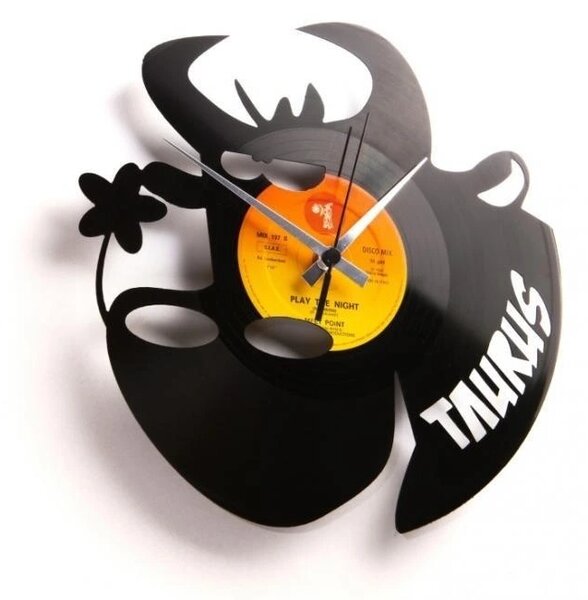 Designové nástěnné hodiny Discoclock Z02 Býk 30cm
