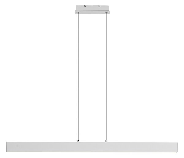 Závěsné svítidlo bílé vč. LED 3-stupňové stmívatelné 2700-4000K s přepínačem - Keane